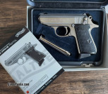 Walther PPK/S .380, Stainless Steel