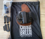 Crossbreed holster for Sig 365 SAS, appendix carry