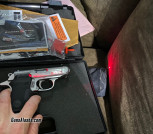 Walther PPK/S stainless with Crimson Trace Grips