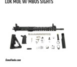 AR-15 5.56 complete kit w/o lower receiver 