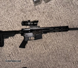 AR15 10”bbl with 5in barrel extension in 556