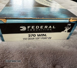 Federal 270 Win 150 grain soft point RN