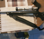 Ruger M77 Mark II Stainless Steel 'paddle Stock' w matching Leupold and extras 