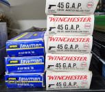 45 GAP ammo