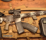 Custom Ar-15 .223 Wylde 14.5 with a Glock Clone Pistol 