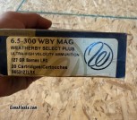 6.5-300 weatherby mag 127 grain Barnes LXR 20 rounds 