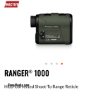 Vortex ranger 1000 rangefinder 