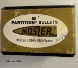 Nosler Reloading Bullets .35 cal, 250 gr