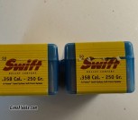 Swift Reloading Bullets, .358 cal, 250 gr