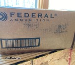 Federal 223 Ammo, 1000 rnd box, 55grn, Brass Case