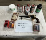 1858 New Army 44 Pistol Black powder