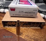225 Winchester NOS brass and dies 