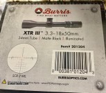 Burris XTR III 3.3-18 SCR 2 Mil