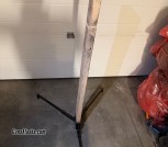 Fabricated tripod breakdown target stand full setup