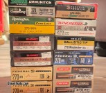 270 Winchester massive assortment of factory ammo: Nosler Barnes Sierra Federal Norma Remington TTSX GameChanger Game King hunting ammunition