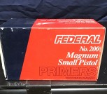 FEDERAL PRIMERS NO.200 Magnum Small Pistol Primers 1000 Primers 