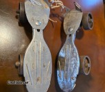 Winchester antique roller skates