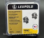 Leupold PRW2 Precision Fit Rings 1 Inch Low Matte Black 174079