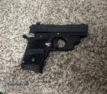 Sig P938 9mm with laser grip 