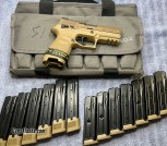 Sig Sauer P320 M18, 9mm, full coyote tan finish. U.S. Army marked. (52)