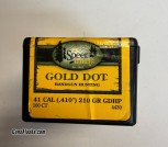 Speer .41 Cal, 210 Gr, GDHP Pistol Bullets (not loaded, just bullets)