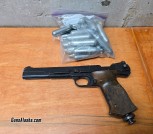 Vintage Smith and Wesson 78g co2 .177 and .22 