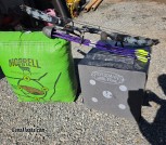 Compound bow with targets