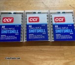 3 box’s of CCI 22 LONG RIFLE ShotShells 