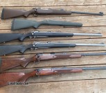 Several Big Bore Rifles