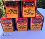 5 Boxes Barnes Triple Shock .509 (500 Nitro) 570 grain TSX flat base bullets 