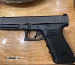 Glock 21 Gen 4 with ammo