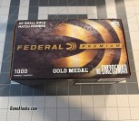 Federal Premium AR Small Rifle Match Primers GM205MAR (1000)