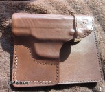 Leather pocket holster