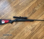 RUGER AMERICAN RIFLE .308 CALIBER, WITH 3x9 LEOPOLD SCOPE