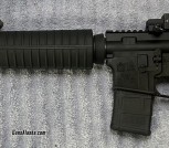 LRB Arms lower receiver (M15SA) paired with a Gemtech .300 Blackout (45)