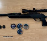 Gamo Swarm Fusion 10X GEN3i .22 Pellet Rifle - Never Fired - Extra Mag + 800 Premium Pellets