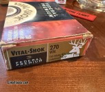 Federal Premium Vital Shok .270Win 150 Grain BTSP Soft Point