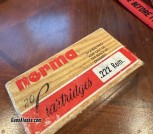 Vintage (1975) Norma .222 Remington SP