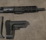 Radical Firearms 8.5' 300 BLK AR Pistol Upper + SB Tactical SBA3 Brace