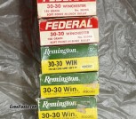 .30-30 Winchester Ammo – 140 Rounds – Federal & Remington Core-Lokt
