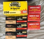 .38 Special Ammo Lot – 700 Rounds – Remington, PMC, Herter’s & Federal