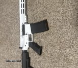 White 5.56 AR Pistol
