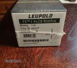 Leupold FX-1 4x28mm NIB 